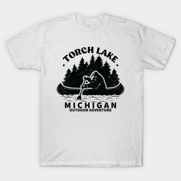 Torch lake Michigan T-Shirt by Be Cute 